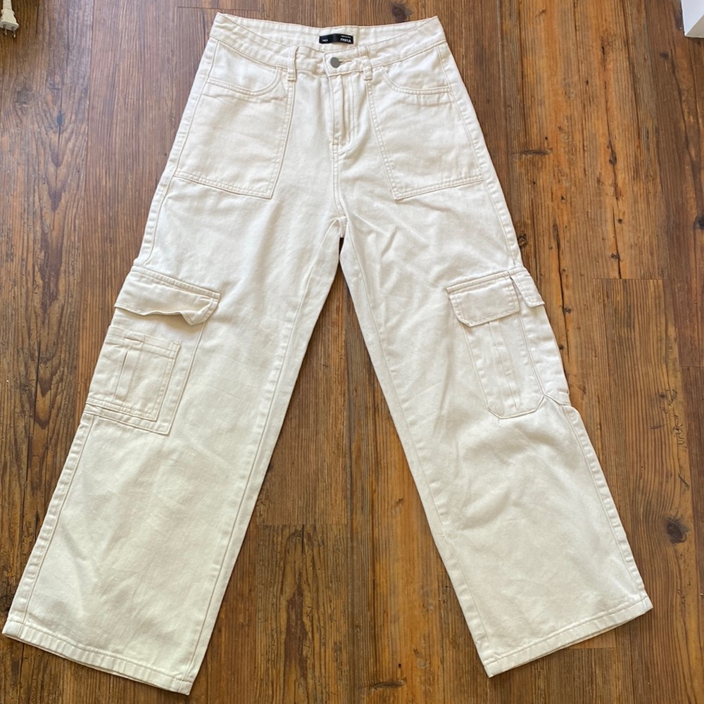 CREAM CARGO JEAN Size M